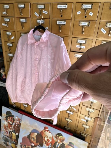 Augusta Jacket Unisex M “Every Night Is Emo Night” Pink Jacket Great Find - Picture 5 of 23