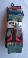 STAR WARS 6 PK ASSORTED CREW SOCKS, SHOE SIZE 6-12