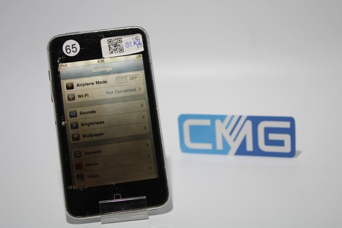 Apple iPod touch 3.Generation Schwarz 8GB 3G WLAN Displayriss , LCD Fehler #65 - Bild 2 von 7