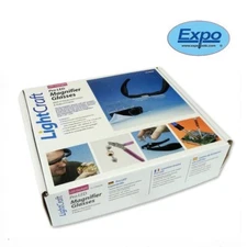 *USED* Expo 73977 Magnifying Glasses & 4 Lenses LED Light USB Charging LC1790USB