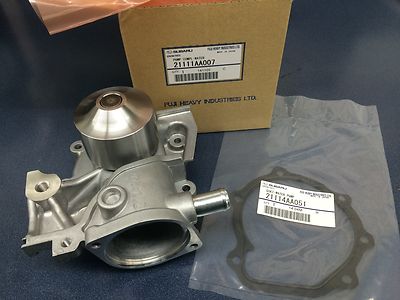 Subaru Water Coolant Pump & Gasket Kit Legacy Forester Outback Impreza Baja OEM