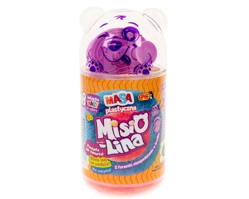 5905896603937 Пластичная масса Мисиолина 2х50 г для 2 формочек красная светло-голубая шпажка 4090₽