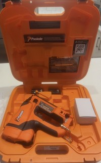 Paslode B20721 7.4V Impulse Trimmaster Cordless Angle Brad Nail Gun Orange