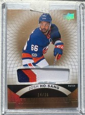 17-18 UD Rookie Premiere Josh Ho-Sang Patch /36