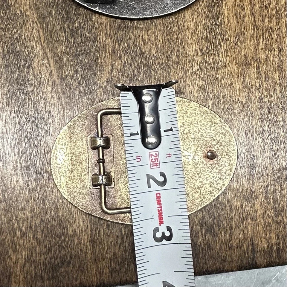 NRA Whittington Center Guns of the Santa Fe Trail Rifle Elk Hunt Hebillas de cinturón Foto 4 de 4