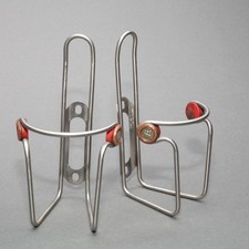 Elite Ciussi INOX Stainless Water Bottle Cages (Pair)