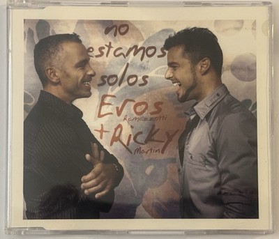 Eros Ramazzotti Ricky Martin No Estamos Solos Promo CD Mexico Rare Sony 2007