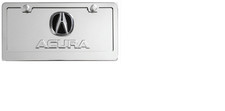Acura 3d Logos License Plate Stainless Frame Acura 3d Logos License Plate Stainless Frame