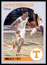 2021-22 Panini Chronicles Draft Picks Bronze Jaden Springer/Hoops Retro #70