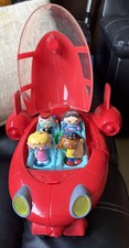 Disney Little Einsteins Pat Pat Space Rocket Ship 2006  Does Not Work 