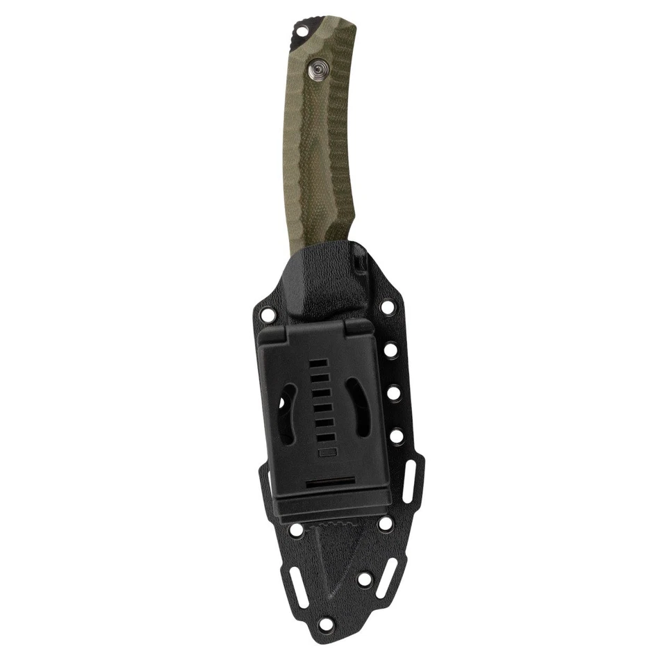 SOG Knives Hidaka FX Fixed Blade 17-27-01-57 OD Green Micarta CPM 3V Steel Knife - Image 3 of 3