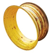 Used 16" x 38" "Step-Up" Double Bevel Rear Rim 34" Center