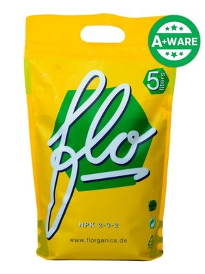 Florganics - FLO - 5 L + BioBizz Light Mix 50 L - Living Soil - Bio Erde+Flo Set