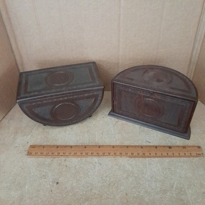 2 antike Vintage Bakelit Zigaretten Schmuckschatulle Schreibtisch ordentlich 20er 40er Roto Tablett