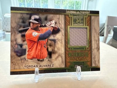 2025 2025 Topps Museum Collection Baseball Yordan Alvarez #MMR-YA Meaningful Mat