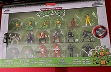 Teenage Mutant Ninja Turtles Die-Cast Nano MetalFigs Pack of 18 by Jada New