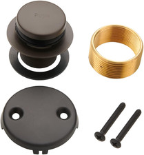 Bronze Tip Toe Bathtub Tub Drain Conversion Kit Assembly, Tub Drain Trim Kit wi