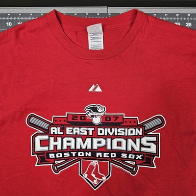 Vintage Boston Red Sox Tshirt XL Red Baseball Majestic Y2K