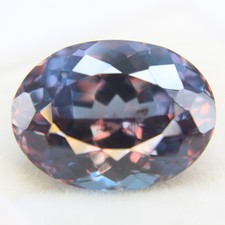 10-12 Ct Color Change Natural Alexandrite Oval Shape Loose Gemstones Certified
