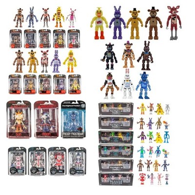 Spring Trap Five Nights At Freddy Bonnie Chica Golden Foxy 5''Action Figure ET