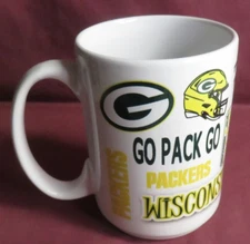 NEW, GREEN BAY PACKERS NFL Football 15 oz. Coffee Mug Cup, from Logo Brands