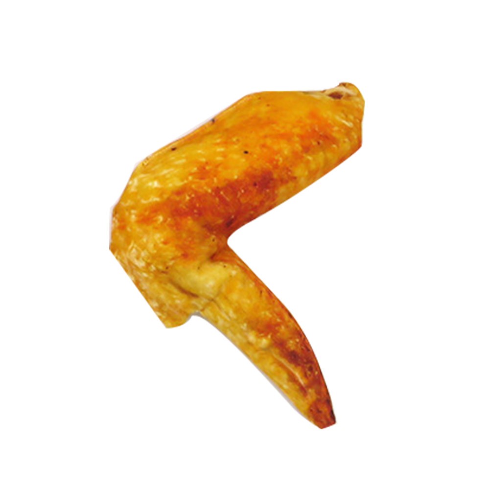 Pet Dog Plush Canvas Toy Simulation Food Chew Squeak Toys(Chicken Wing Dog Canva