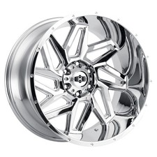22x14 Vision 361 Spyder Chrome Wheel 5x5.5 -76mm