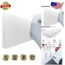 White Garage Wall Protector 2-Pack - German Design, Cuttable Eva