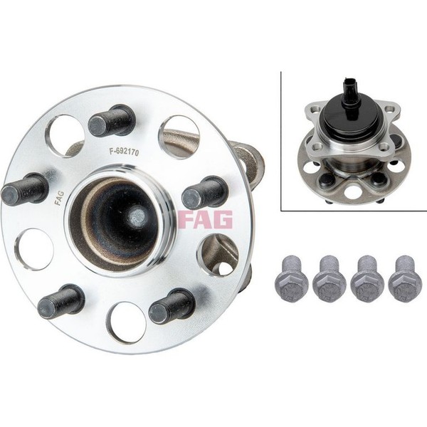 FAG 713 6217 70 Radlagersatz FüR Toyota Yaris P21 PA1 PH1-image