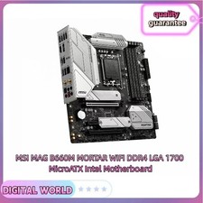 1 MSI MAG B660M MORTAR WIFI DDR4 LGA 1700 Intel B660 Micro ATX Intel Motherboard