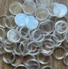 10 M&uuml;nzkapseln f&uuml;r 2 Euro M&uuml;nzen, gebraucht. neuwertig mehrere hundert vorhanden