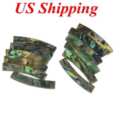 12pcs Ukulele Rosette New Zealand Abalone Curved Strips Sound Hole Inlay 2mm/3mm