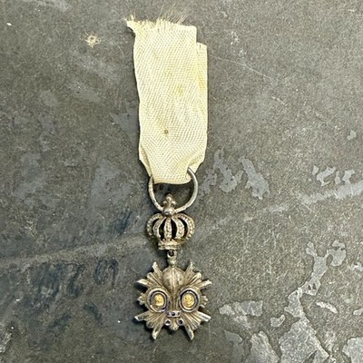 Original 1815 French Bourbon Order Of The Lys Medal Rare Variant 