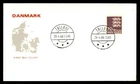 Mayfairstamps Denmark FDC 1968 Coat Arms Symbol Tollose First Day Cover aaz_9546