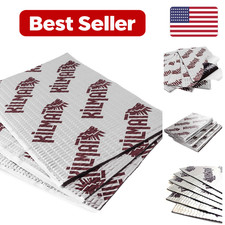 Insulation 80 mil 36 sqft Aluminum Automotive Sound Deadening Mat Butyl