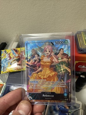 One Piece TCG Rebecca Leader Alt Art OP15-039 English M/NM | eBay
