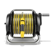 Karcher Hose Reel HR 2.10 Set 10m Garden Hose Pipe Spray Nozzle Kit Storage DIY