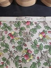 Antique Wallpaper Lot Union Made Floral Oak Leaf Fruit NOS Prop Set Decorator — photo 3