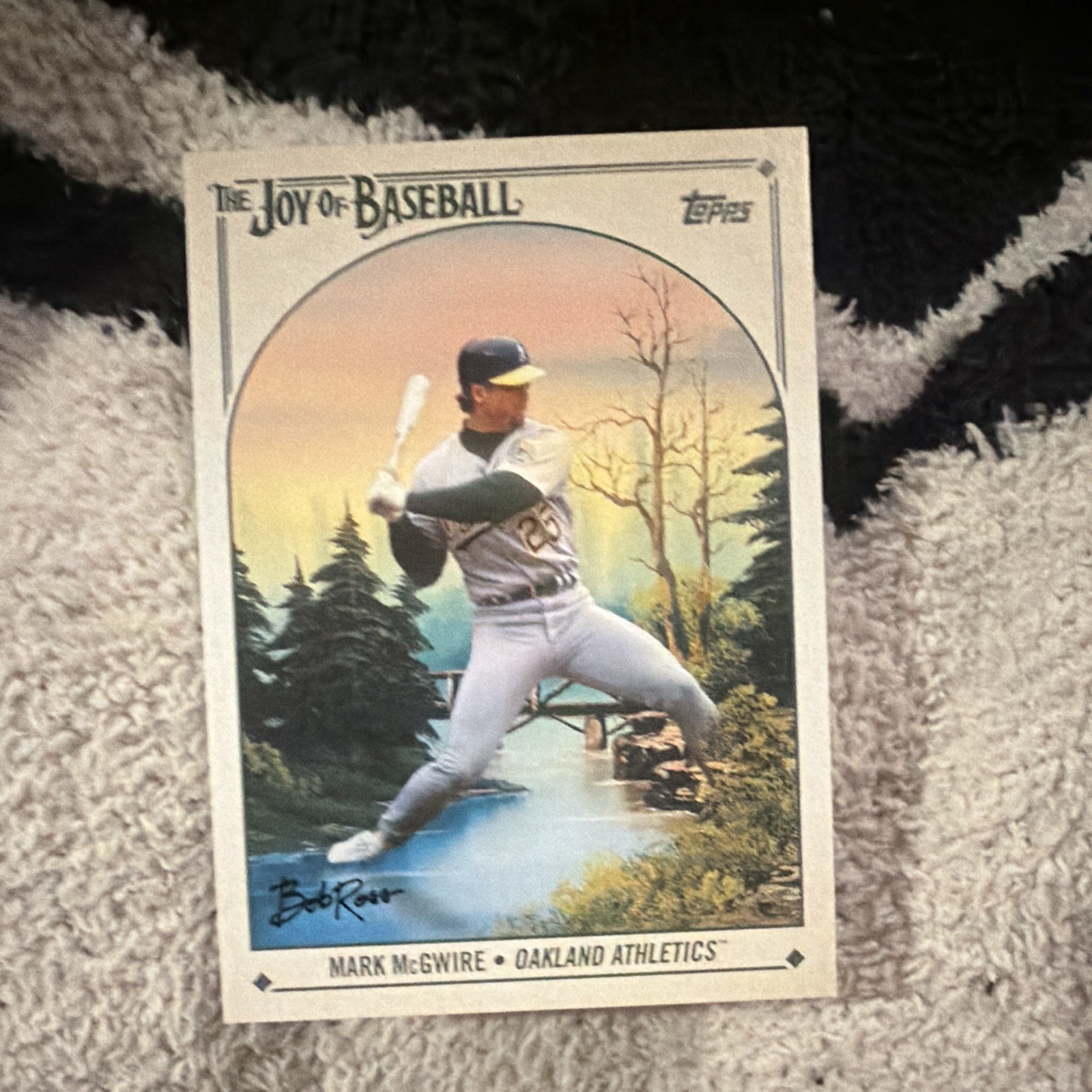 2023 Topps X Bob Ross The Joy of Baseball - Mark McGwire #39