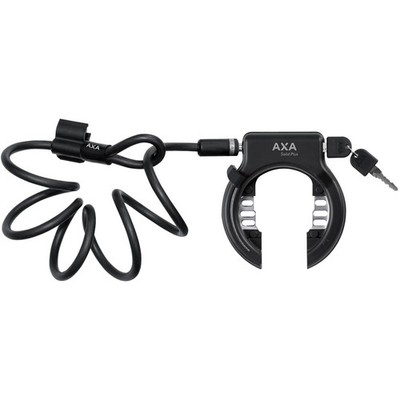 AXA Solid Plus Rahmenschloss AZ + Newton 150 Plug-In Cable