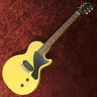 Gibson Les Paul Junior Worn TV Yellow Made in USA 2010 Solid Electric Guitar