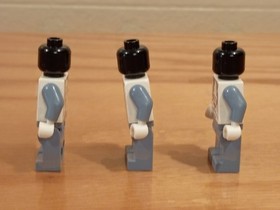 Lego Star Wars x3 Clone Trooper V-Wing Pilot Minifigure SW0118 Sets 6205 & 7259
