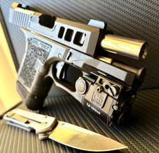 Zaffiri Omega Glock 26 Gen 3 Slide Complete Tactical G26 RMR Cut  FREE KNIFE