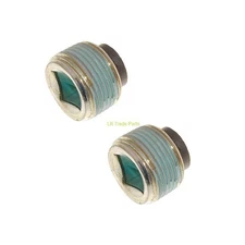 FITS DISCOVERY 1 & 2 NEW MAGNETIC DIFF DIFFERENTIAL GEARBOX DRAIN PLUGS X2