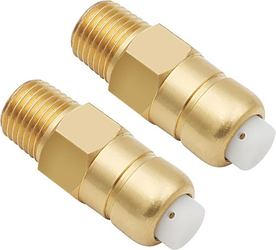 #ad 2 Pieces Thermal Release Valve for Pressure Washer Pump 1 4 Inch NPT Brass $14.08