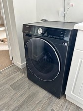Hisense WD5S1045BB Free Standing Washer Dryer 10Kg 1400 rpm Black D Rated