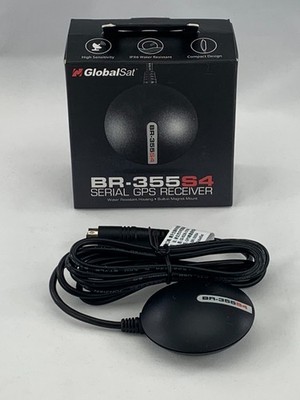 US GlobalSat 5Hz Serial GPS Receiver SiRF Star IV Waterproof (USG-BR-355-S4)