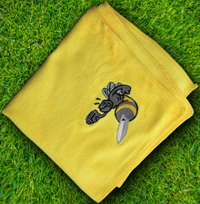 Wicked Industries Wicked Wipes Cloth Microfiber Construction Yellow MADE IN USA
