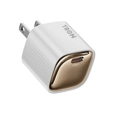 TRON PD20W USB-C GaN Fast Charger, Compact Wall Charger, Type-C Power Adapte