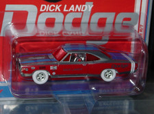 Auto World 1968 Dodge Coronet Rt Dick Landy Mopar Muscle Raw Red Chase Car Mip